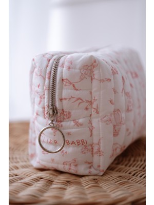 Atelier Babbi Bebek Bakım Çantası - Toile De Jouy / Pembe