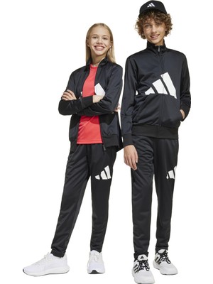 adidas Unisex Çocuk  Siyah  Eşofman J BL TR TS 205 JE1399