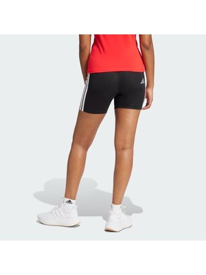 Adidas Sportswear JE1223 Essentials 3-Stripes High Waisted Biker Shorts
