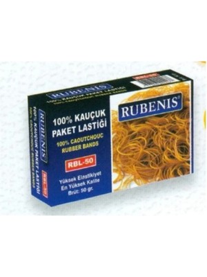 Rubenis Paket Lastiği 50 gr.