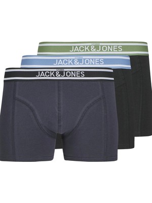 Jacteddy Solıd Trunks 3 Pack Siyah