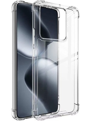 ZORE Xiaomi 14T Uyumlu Kılıf Nitro Anti Shock Silikon-Şeffaf