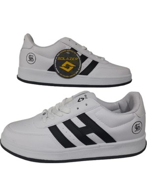 Solazer Unisex Beyaz Günlük Sneaker Ayakkabı