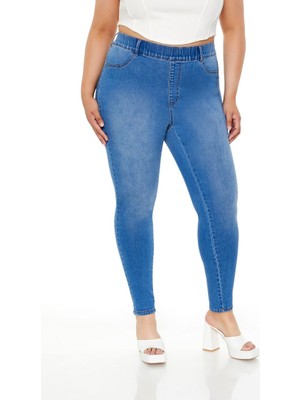 Plus Size Skinny Jean Pantolon