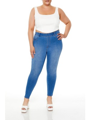 Plus Size Skinny Jean Pantolon