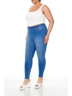 Plus Size Skinny Jean Pantolon