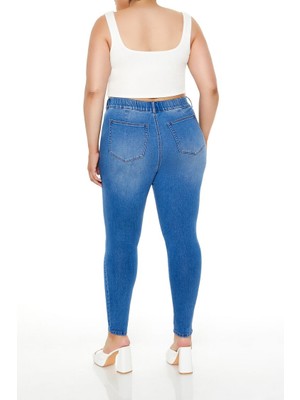 Plus Size Skinny Jean Pantolon