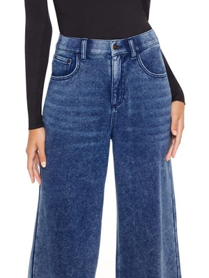 Wide-Leg Jean Pantolon