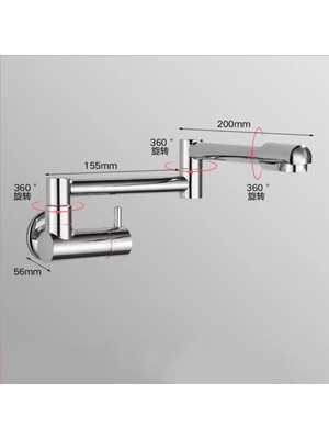 OEM Mutfak Ocak Üstü Musluk Pot Yeni Model Yeni Model İthal 7 Yıl Güvenceli