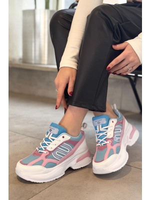 Solazer Kadın  Taban File Detaylı Sneaker 040