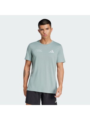 adidas Performance JI9373 Ultimate Metallic Graphic Tee