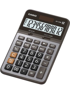 Casio AX-120B 12 Hane Masa Üstü Hesap Makinesi