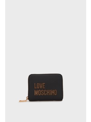 Love Moschino Logolu Fermuarlı Cüzdan Bayan Cüzdan JC5613PP1MKD0000