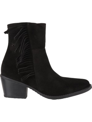 Mamamia Mammamıa D24KB-1690 Sıyah Derı Bot