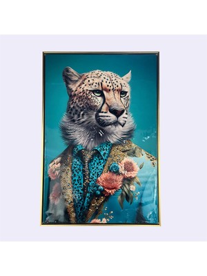 Vitale Leopar Tablo 63*3,5*93 cm