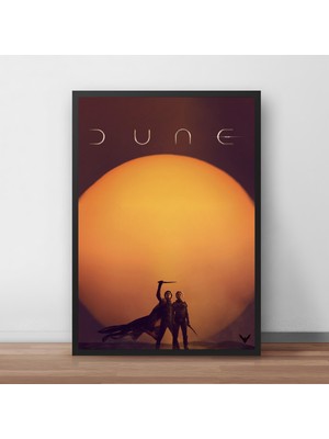 Orendart Dune Çöl Gezegeni Movie Film Çerçeveli Poster Tablo Yüksek Kalite Dekorasyon Tablo