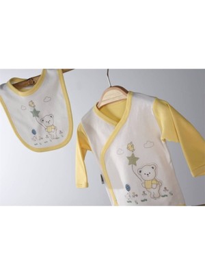 Nurcan Bebe Bebek Balonlu Ayıcık 5li Hastane Çıkış Seti