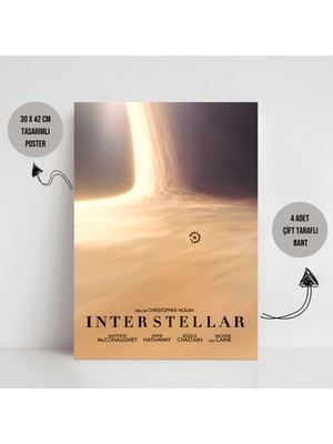 Orendart Interstellar Yıldızlararası Movie Film Poster Dekorasyon