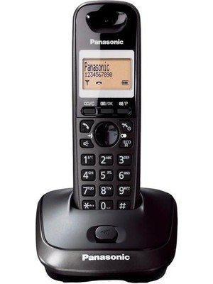 Panasonic KX-TG2511 Kablosuz LCD Ekranlı Telefon Siyah