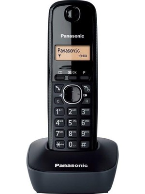 Panasonic KX-TG1611 Kablosuz LCD Ekranlı Telefon Gri