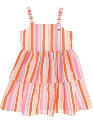 U.S. Polo Assn. Kız Çocuk Pembe Elbise (Dokuma) 50262729-VR041