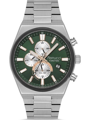 Ferrucci FER.03449M.05 Çelik Kordon Erkek Kol Saati