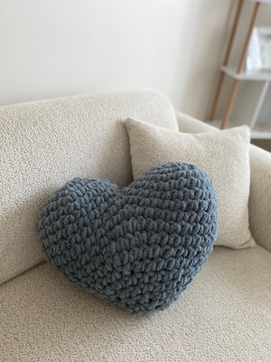 El Örgüsü Puffy Kalpki Yastık