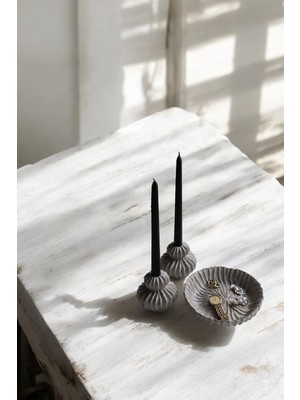 Beyaz Dekoratif Vazo Seti Obje Ev Dekorasyon Masa Üstü Dekor Vazo Seti Model 1014