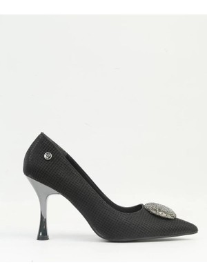 Pierre Cardin 54031 Kadın Abiye Taşlı Stiletto Ayakkabı