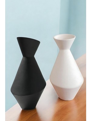 Dekoratif Vazo Seti Obje Ev Dekorasyon Masa Üstü Dekor Vazo Seti Model 2