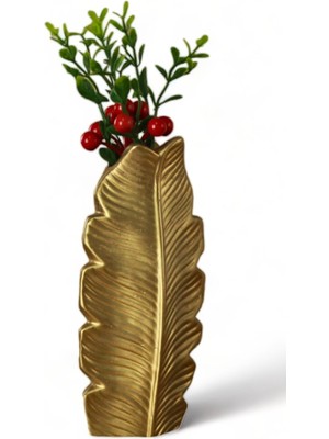 Vazo Küçük Vazo Masa Üstü Vazo Ev Dekorasyon Vazo Gümüş Eskitme Model 30