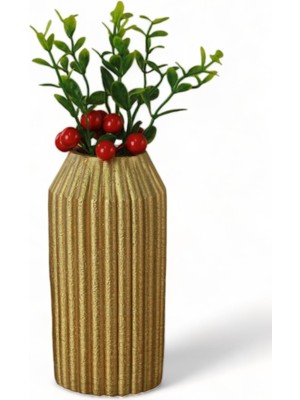 Vazo Küçük Vazo Masa Üstü Vazo Ev Dekorasyon Vazo Siyah Model 27