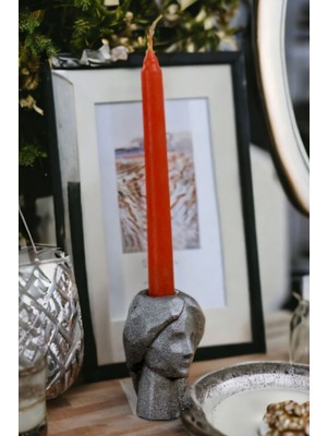 Şamdan Mumluk Dekoratif Mumluk Beyaz Renk Tealight Mumluk Model 11