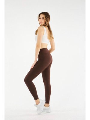 ShineUp Yüksek Bel, Slim Fit, Toparlayıcı Kadın Tayt (Likralı)