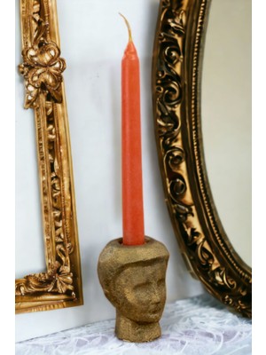 Şamdan Mumluk Dekoratif Mumluk Beyaz Renk Tealight Mumluk Model 10