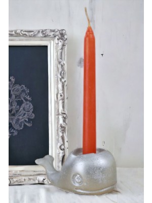 Şamdan Mumluk Dekoratif Mumluk Beyaz Renk Tealight Mumluk Model 6