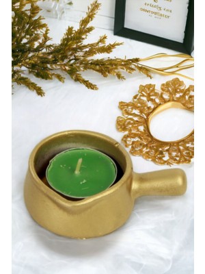 Şamdan Mumluk Dekoratif Mumluk Tealight Mumluk Model 24