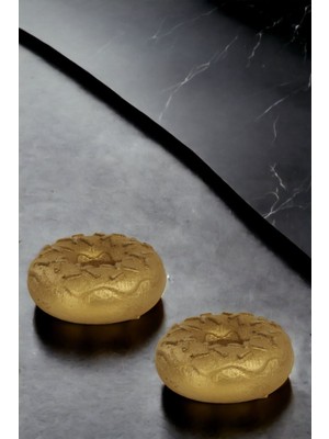 Şamdan Mumluk Dekoratif Mumluk Tealight Mumluk Model 33 Ikili Mumluk
