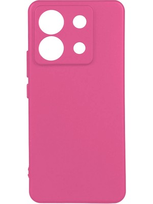 Heptek İletişim Xiaomi Redmi Note 13 Pro 5g Kılıf Biye Silikon-Pembe