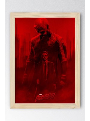 Daredevil Çerçeveli Tablo - Marvel Dizi Poster Tablo