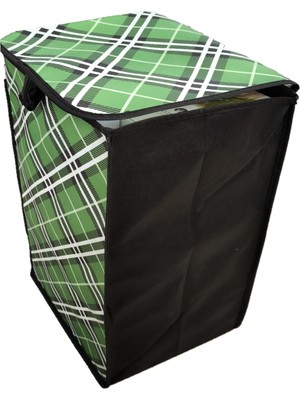 Tineke Pazar Arabası Yedek Çanta 32X55X26 cm YEŞİL İmpertex Malzeme ile Su Geçirmez Özellikte