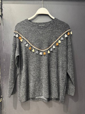Wearon Kadın Rahat Kesim Yumoş Kumaş Bluz