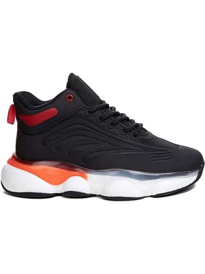 Celira Gcl Siyah Beyaz Erkek Basket Sneaker Spor Ayakkabı