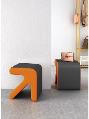 New (Yeni) Bench Puf Modern