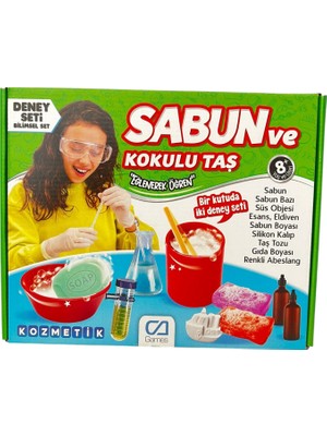 Sabun ve Kokulu Taş Deney Seti