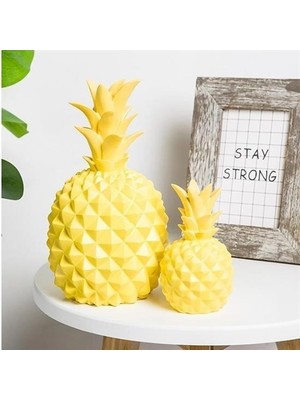 Zayka® Ananas Şeklinde Desenli Büyük Boy Pilli Masa ve Gece Lambası