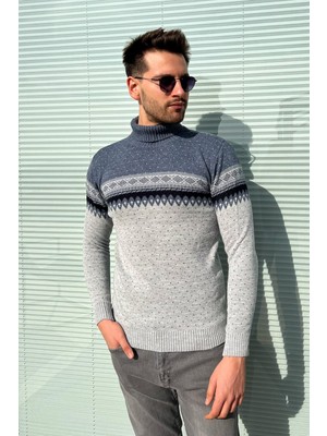 Erkek Balıkçı Yaka Kazak 125