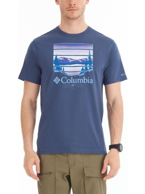 Columbia Csc M Colorful Vista Ss Tee Erkek Tişört CS0304-480