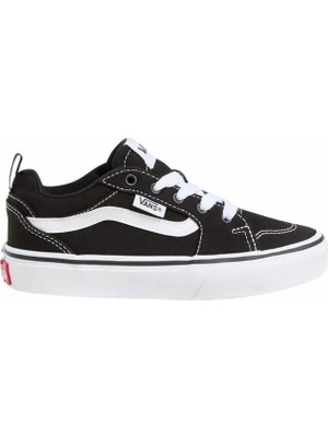 Vans Kız Çocuk Günlük Kanvas Sneaker – Rahat Düz Tabanlı, Bağcıklı ve Dayanıklı Spor Ayakkabı