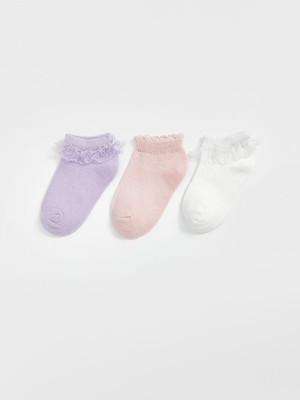 Lcw Baby Basic Bebek Patik Çorap 3'lü